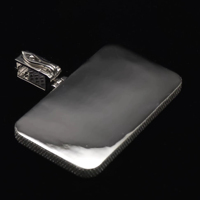 Pendentif Lettre de Luxe en Moissanite, Plaqué Rhodium, Argent 925, Sertissage Clos, Poids Personnalisé, Micro-Incrustation, Coupe Baguette, Style Hiphop, Breloque