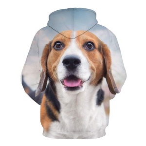 Sudadera con Capucha Animada Sublimada para Perro, 3D de Alta Calidad, Unisex, para Deportes al Aire Libre, Últimos Diseños 2026, 100% Algodón, Camuflaje - Product Image 2