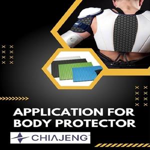 Feuille de protection EVA à motif hexagonal pour coudières et genouillères de football avec anti-collision en nid d'abeille et protection complète - Product Image 2