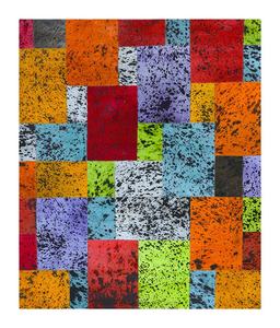 Mejor Precio Contemporáneo Patchwork Cuero Alfombra Lavable-Al Por Mayor - Product Image 2