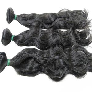 Vente en gros d'extensions de cheveux 100% humains Remy Double trame sans pertes de cheveux lâche vague profonde Bodywave cuticule alignée naturel indonésien - Product Image 1