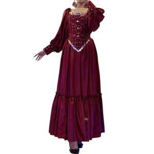 Robe maxi ethnique bohème brodée à la main pour femmes, qualité supérieure, tailles personnalisées, vente en gros, robes décontractées afghanes, vêtements de tous les jours - Product Image 1