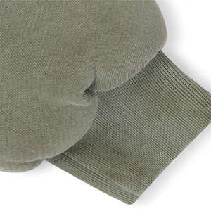 Sweat-shirts à capuche personnalisés en gros avec logo, 100 % coton, vierges, thermiques, oversize, unisexes, écologiques, pour l'hiver - Product Image 5