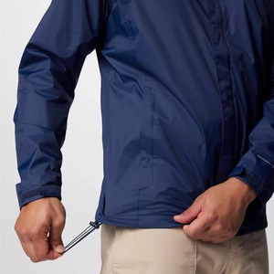 เสื้อแจ็คเก็ตผู้ชายแบบมีฮู้ด คอเต่า ผ้า softshell กันน้ำ ระบายอากาศได้ดี ปิดด้วยซิป ทรงปกติ ลายพิมพ์ สำหรับฤดูหนาว - Product Image 3