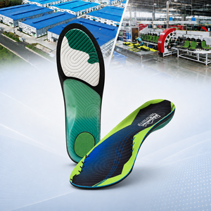 Semelles orthopédiques amortissantes anti-fatigue, inserts de chaussures personnalisés, fabricant OEM - Product Image 1