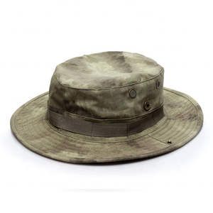 Sombrero de Pescador de Lona Ligero y Suave con Diseño de Camuflaje y Dibujos Animados, Protección Solar, Personalizable con Logotipo, para Hombre y Mujer - Product Image 1