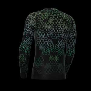 Rashguard personnalisé à manches longues Urf 50, imprimé par transfert thermique, extensible, respirant, séchage rapide, léger, pour hommes, boxe - Product Image 6