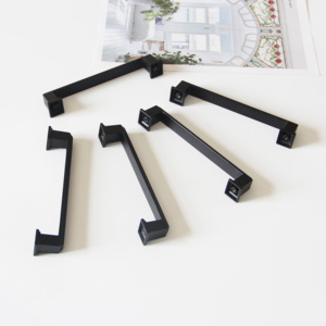 OEM Available Modern Zinc Alloy T-<b>Bar</b> Cabinet Handle Brushed Silver Drawer <b>Pull</b> <b>for</b> Kitchen Dining Room Bathroom Cabinets - Product Image 4