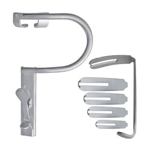 Surginexa Instrumento Quirúrgico de Alta Calidad: Abrebocas Davis y Placas para Amígdalas para Adultos, 5 Accesorios, SR-OP-0452, para Cirugía General Manual - Product Image 1