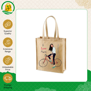 Bolsas de Yute con Asa y Correa para el Hombro, con Diseño Moderno y Estampado a la Moda, de Alta Calidad y Bajo Precio de Mercado, para Viajes y Uso Diario - Product Image 2