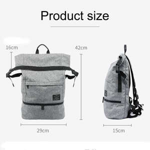Mochila Personalizada para Portátil de Negocios, Impermeable, Suave, Plegable, con Cierre de Cremallera Anti-Robo y Puerto USB, para Viajes, Deportes y Vida Diaria - Product Image 6