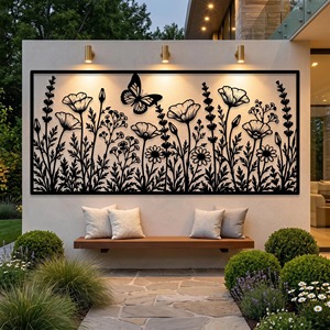 งานศิลปะตกแต่งผนังโลหะสำหรับตกแต่งภายในบ้าน - Product Image 6