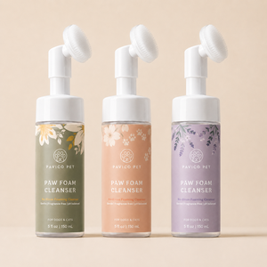 Botella Redonda Personalizada de PET HDPE de 150 ml con Bomba de Espuma Blanca para Limpiar Patas de Mascotas, para el Cuidado de Perros y Gatos, Fabricante de Fábrica en Vietnam - Product Image 3