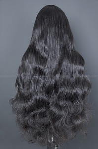 Perruques en cheveux humains vierges Remy vietnamiens ondulés, inspirées de l'océan, sans nœuds ni perte de cheveux, extensions de tissage à trame unique 100g - Product Image 3