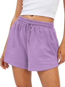 Shorts Deportivos Casuales de Verano para Mujer, Cintura Alta, Ecológicos, de Spandex/Poliéster, Color Sólido, Venta al Por Mayor Personalizada - Product Image 2