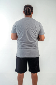 Plus Size Modern Men's Short <b>Set</b> featuring breathable construction and athletic styling - Product Image 6