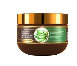 Soins capillaires naturels Khadi à base de Neem et d'Aloe Vera pour cheveux secs et abîmés, nourrissent et améliorent la texture des cheveux. - Product Image 1