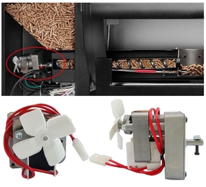 <span class=keywords><strong>Universal</strong></span> Grill Auger Feed Motor Geräuscharmer Pellet ofen Elektrischer Lüfter Motor Eisen ofen Zubehör für Indoor Outdoor Barbecue - Product Image 3