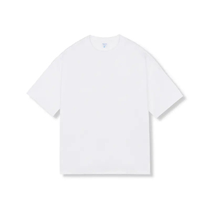 T-shirt Homme Épaules Tombantes Coton Lourd 230g Écologique Vente Chaude Été 100% Coton Uni Décontracté Vente en Gros Équipement de Luxe - Product Image 4