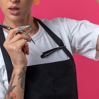 Strumenti Premium per la Selezione dei Capelli, Aghi a Gancio in Acciaio Inossidabile di Grado Chirurgico per Intrecciare, Arricciare e Modellare Extension per Capelli 2 Pollici