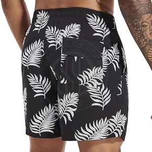 Shorts de baño para hombre de secado rápido, tela suave y elástica para playa, surf, piscina y vacaciones de verano - Product Image 2