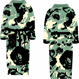 <b>Boxing</b> <b>Robe</b> with Hood Silk Satin Martial Arts Kickboxing Competition Training Gown Women Men Muay Thai MMA Uniform - Product Image 5
