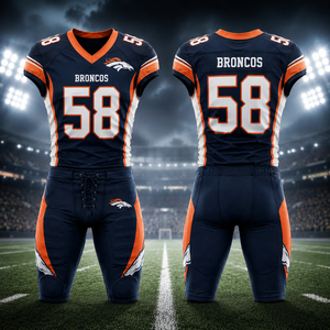 Ensemble de maillot de football américain des Eagles, 17 pièces, sublimé, col en V, manches courtes, ajusté, anti-humidité, pantalon uniforme blanc et vert - Product Image 4
