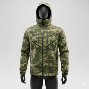 Veste polaire Sherpa coupe-vent et respirante pour homme, col montant, logo frontal, confortable, best-seller pour l'hiver et les activités de plein air - Product Image 4