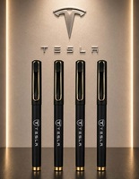 Stylos promotionnels de marque – Ensemble de stylos à bille à corps blanc pour le bureau et l'école – Couleurs attrayantes – Ensemble de stylos d'écriture de qualité supérieure