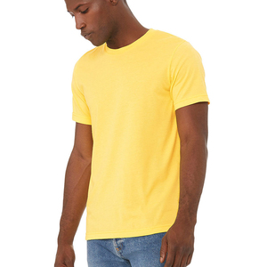 Camiseta de Hombre de Alta Calidad, 100% Algodón Tejido, Personalizable, Diseño Sólido, Secado Rápido, Transpirable, Anti-encogimiento, Manga Corta - Product Image 3