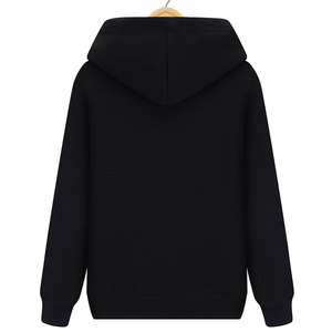 Sudadera con capucha y cremallera de algodón grueso con logotipo personalizado al por mayor – Estilo urbano unisex oversize vintage de forro polar - Product Image 2