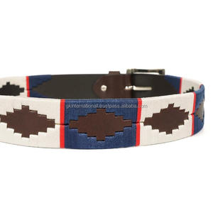 Ceinture unisexe personnalisée de nouvelle conception, ceinture de sport en cuir véritable avec boucle en laiton massif - Product Image 1