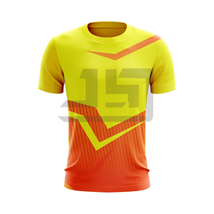 T-shirts pour hommes : Designs élégants, confortables, col rond, manches courtes, tissu épais en Spandex/Polyester, coupe moderne et régulière - Product Image 1