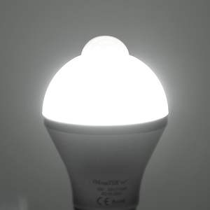 E27 9W/5W 1000LM 6500K LED <b>Sensor</b> <b>Light</b> Bulb Dusk to Dawn Automatic On/Off <b>Motion</b> Detector for <b>Indoor</b> & Outdoor Use - Product Image 2