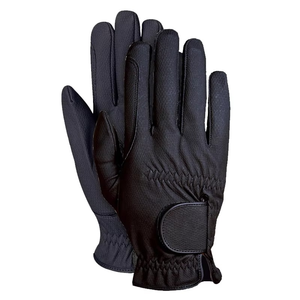Gants d'équitation unisexes en cuir de haute qualité à demi-doigts avec poignées antidérapantes, design unique pour la saison hivernale, faible MOQ - Product Image 1