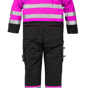 Breathable And Fabric Cotton Men High Quality Safety Coverall With Needle Detection Durable Reflective Working - Product Image 6