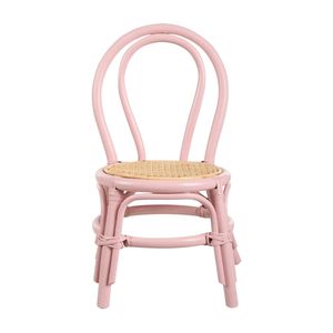 Kids Room Pink Rattan Kids <b>Chair</b> Kids Furniture High Quality Hot Sale Cheap Price Wholesale Factory Price Modern Furniture - Product Image 2