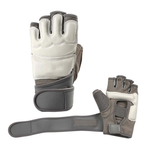 Meilleurs gants de boxe en cuir pour MMA, Muay Thai et arts martiaux, fabrication de qualité supérieure, gants de taekwondo unisexes à demi-doigts - Product Image 3