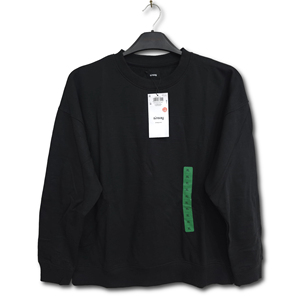 Sudadera de cuello redondo de gran tamaño para mujer, Top estampado de peso pesado con hombros caídos, moda informal, ropa de corte grande para niñas - Product Image 6