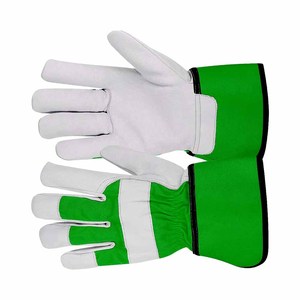 Guantes de Trabajo de Alta Resistencia en Oferta, Cuero de Vaca de Primera Calidad, Resistentes al Calor y a las Chispas, Protección para las Manos - Product Image 2