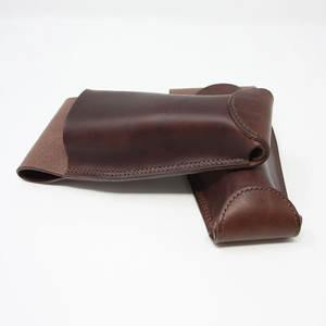 Funda de cuero hecha a mano para alicates, soporte para herramientas para electricistas, profesionales de mantenimiento y reparación, funda de cuero grueso para alicates - Product Image 4