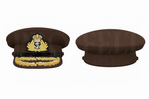 Custom Outdoor Apparel Manufacturer High Quality Hand Made Badge Embroidery Peak <b>Caps</b> Unisex General Uniform Wool Visor <b>Hats</b> - Product Image 3