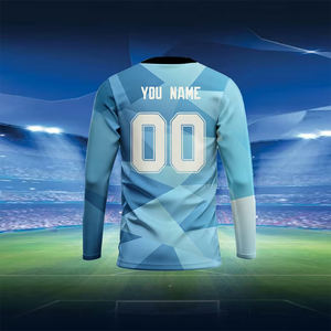 Camisetas de Manga Larga para Hombre de Buena Calidad, Sublimadas, 220 GSM, Cuello Redondo, Poliéster de Secado Rápido, Ecológicas, Personalizables, OEM - Product Image 3