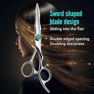 Ciseaux à dents de 7 pouces, ciseaux plats pour barbiers et coiffeurs, ciseaux fins spéciaux pour la coupe et l'éclaircissement des cheveux - Product Image 6