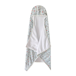 Serviette de Bain à Capuche en Coton Doux Brodé Motif Dessin Animé pour Bébé, Couverture Absorbante Imprimée pour Nouveau-né et Enfants, Idéale pour la Maison - Product Image 3