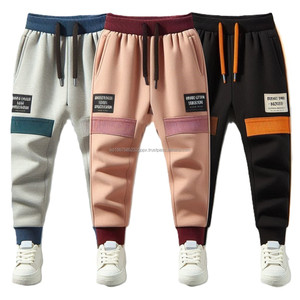 Ropa deportiva para niños, pantalones de chándal de punto, pantalones cómodos de lana, ropa activa informal para niños jóvenes, venta al por mayor hecha a medida - Product Image 6