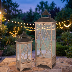 Luxurious Handmade Durable Eco-Friendly Waterproof Portable Decorative Metal Candle Lantern Holders Trendy Home Decor for Easter - Product Image 5