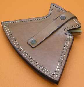 Hache Ulu professionnelle faite à la main en acier à haute teneur en carbone avec manche en bois de rose, hache à pizza, qualité industrielle, cadeau d'anniversaire - Product Image 6