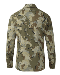 Chemises de chasse camouflage personnalisées Tibburon hybrides à boutons-pression, manches longues, équipement pour stand d'observation - Product Image 2