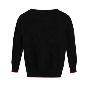 Prendas de punto Suéter de punto para hombre Fabricante personalizado Más GSM con suministro de ODM Patrón de araña informal para hombre Gráfico de peso pesado - Product Image 3